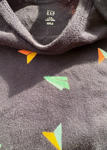 İki tane Desenli Kısa Kollu Bebek Body - Görsel 6