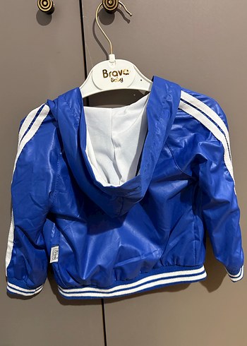 Bebek rüzgarlık ceket - Görsel 2