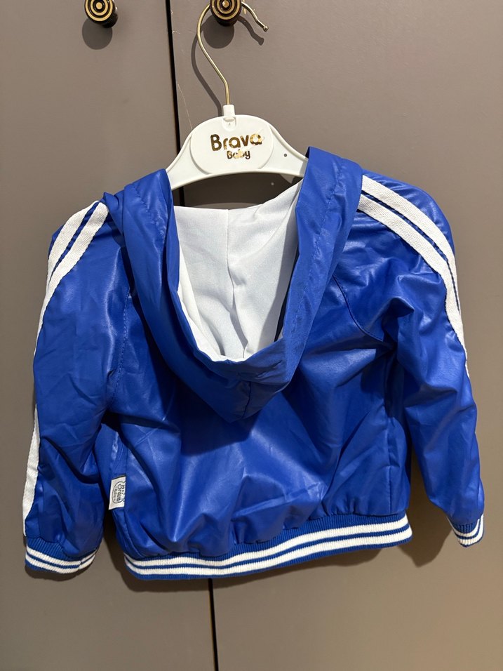 Bebek rüzgarlık ceket - Görsel 2