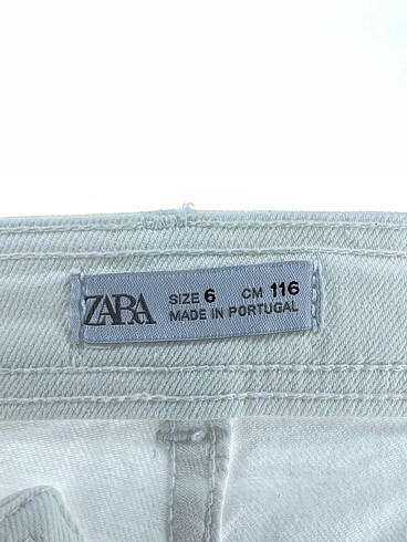 universal Beden beyaz Renk Zara Jean / Kot %70 İndirimli.