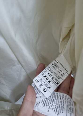 24-36 Ay Beden beyaz Renk Benetton mont cocuk
