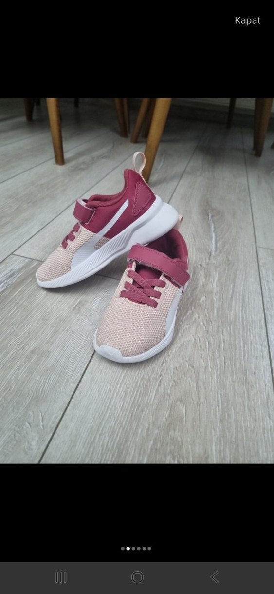 puma kız çocuk spor ayakkabı - Görsel 2