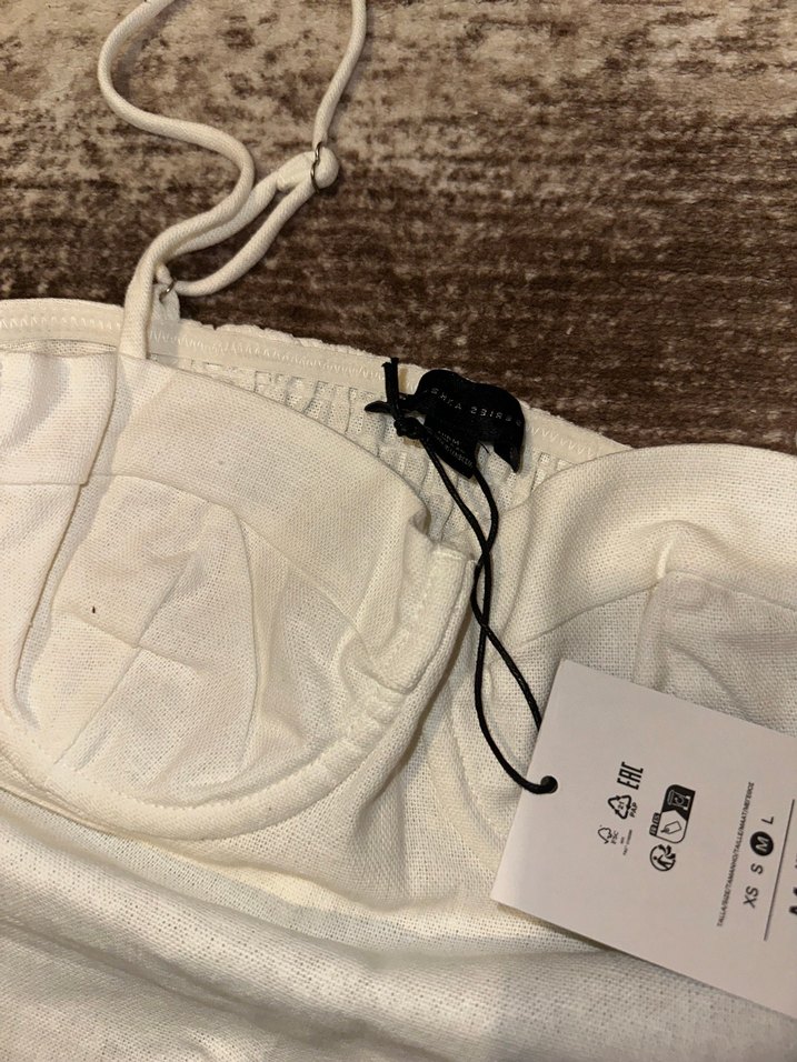 Bershka Keten Askılı Bustiyer - Görsel 3