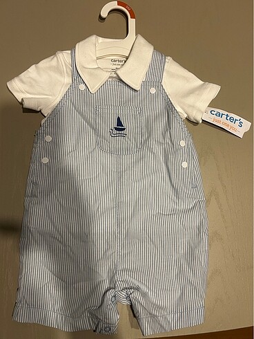 Carter's salopet takım/ tulum takım 6-9 ay