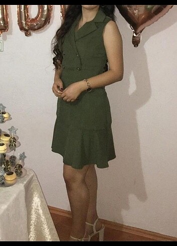 Sade şık elbise 