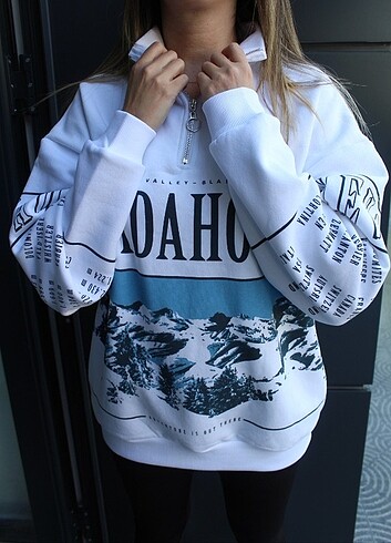 s Beden çeşitli Renk Bershka Oversize Sweatshirt