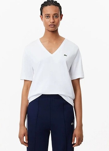 Orijinal Lacoste Relaxed Fit T-shirt 