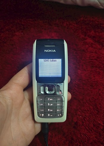 Beyaz Nokia Tuşlu Telefon - Görsel 3