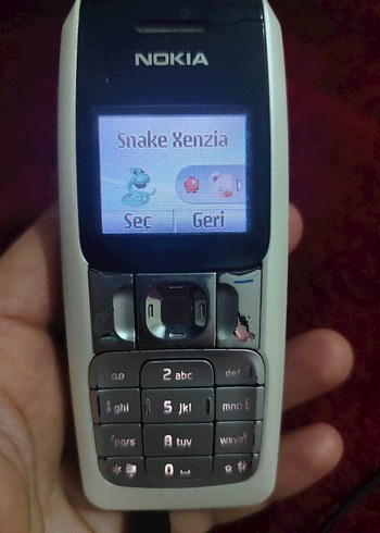 Beyaz Nokia Tuşlu Telefon - Görsel 6