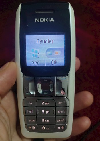 Beyaz Nokia Tuşlu Telefon - Görsel 5