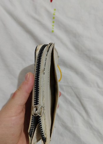 Beden Kartlıklı Fermuarlı Kadın Cüzdanı