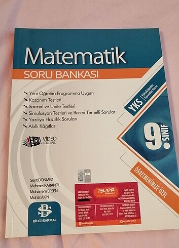 Bilgi sarmal soru bankası 9. Sınıf 