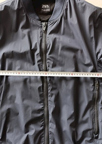 ZARA Fermuarlı Erkek Yağmurluk yada Bomber ceket - Görsel 9