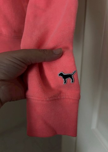 Victorias Secret Pink Kapüşonlu Kadın Sweatshirt - Görsel 5