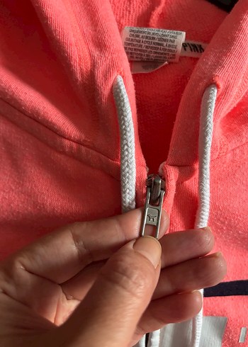 Victorias Secret Pink Kapüşonlu Kadın Sweatshirt - Görsel 2