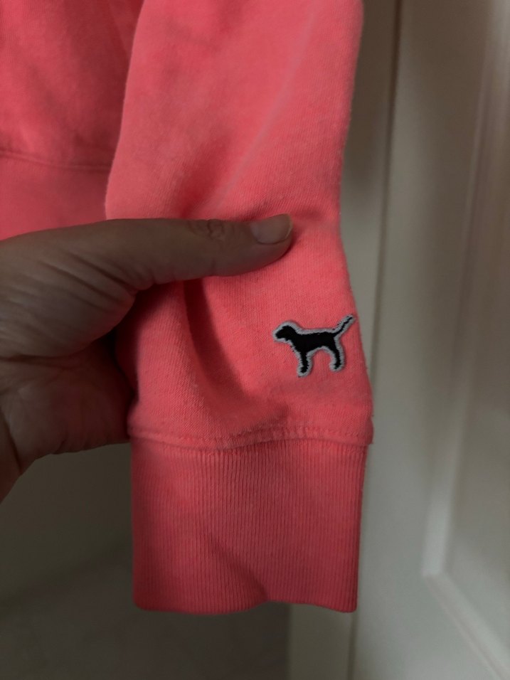 Victorias Secret Pink Kapüşonlu Kadın Sweatshirt - Görsel 5