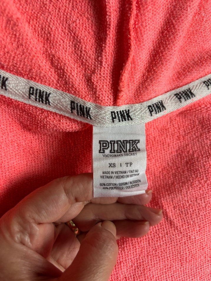 Victorias Secret Pink Kapüşonlu Kadın Sweatshirt - Görsel 4