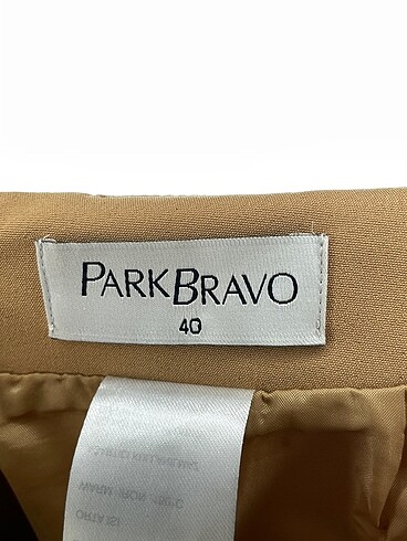 40 Beden camel Renk Park Bravo Mini Etek %70 İndirimli.