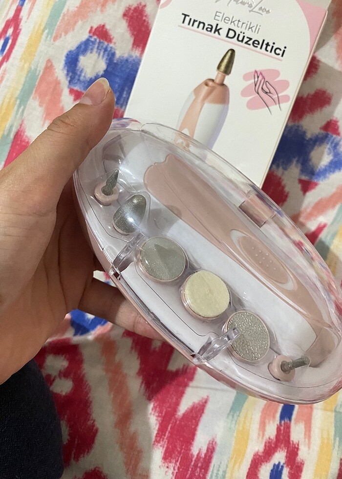 Elektrikli manikür aleti - Görsel 3