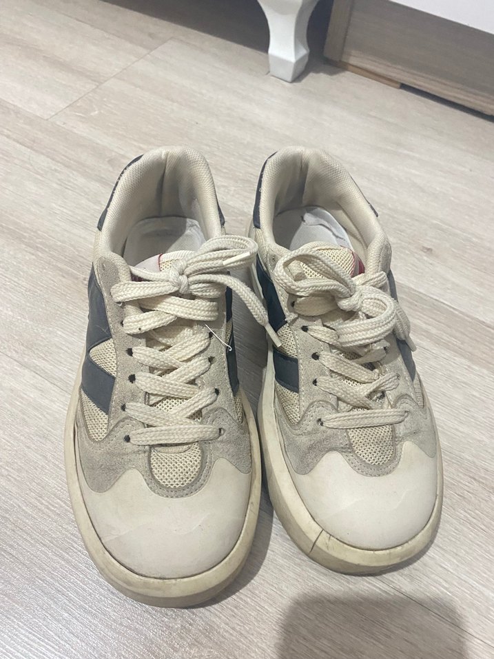 Bej spor ayakkabı - Görsel 3