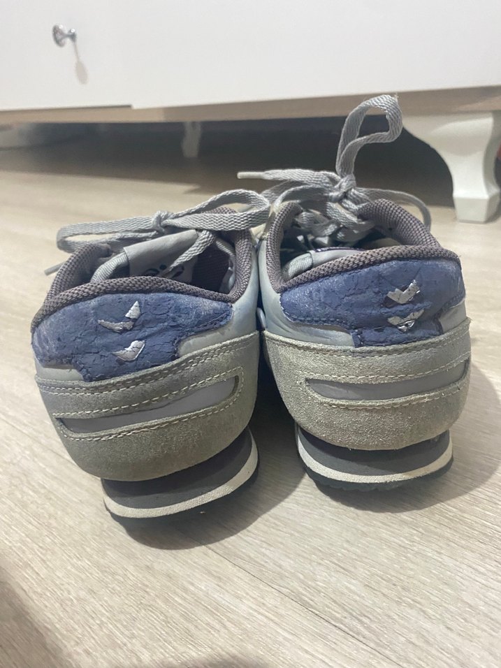 Gri Bağcıklı Kadın Spor Ayakkabı Orjinal hummel - Görsel 3