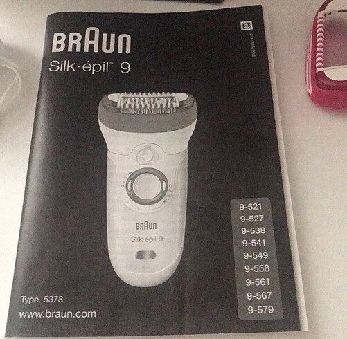 Beden Renk Braun Silk Epil 9 Epilatör 9521