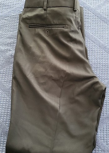 46 Beden antrasit Erkek Kemerli Regular Fit Pantolon