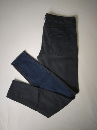 iki renkli Jean 