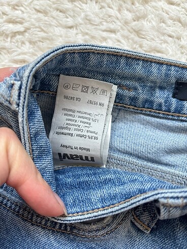 xs Beden Mavi Jean