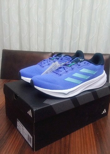 41 Beden Adidas Erkek Mavi Koşu ve Antrenman Ayakkabısı 41.1/3 no