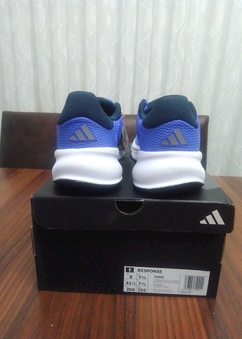 41 Beden mavi Renk Adidas Erkek Mavi Koşu ve Antrenman Ayakkabısı 41.1/3 no