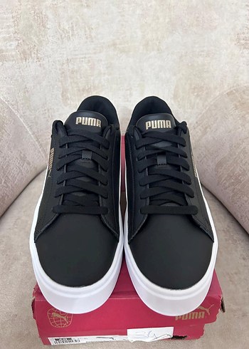 Puma Puma Siyah Beyaz Platform Kadın Spor Ayakkabı