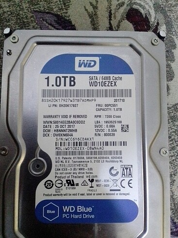 1 TB harddisk