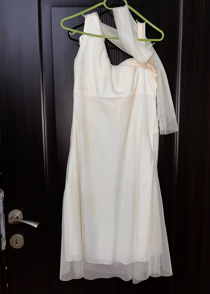 Beyaz elbise - Görsel 5