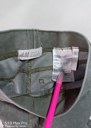 H&M kız çocuk kot görünümlü tayt 9-10 yaş - Görsel 9