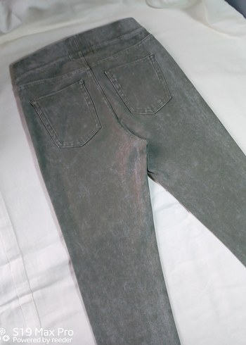 H&M kız çocuk kot görünümlü tayt 9-10 yaş - Görsel 7