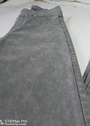 H&M kız çocuk kot görünümlü tayt 9-10 yaş - Görsel 4