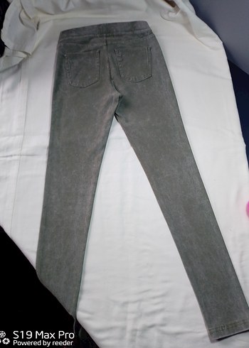 H&M kız çocuk kot görünümlü tayt 9-10 yaş - Görsel 5