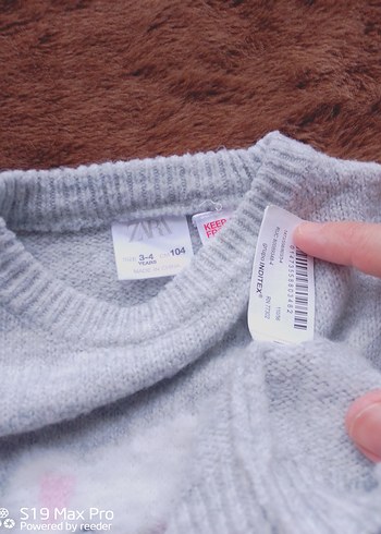 ZARA kız çocuk kazak 3-4 Yaş - Görsel 6