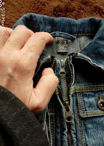 ZARA Erkek çocuk kot ceket 2-3 Yaş - Görsel 3