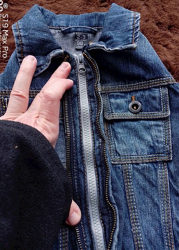 ZARA Erkek çocuk kot ceket 2-3 Yaş - Görsel 6