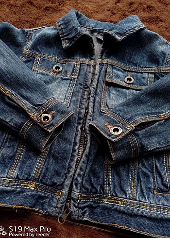 ZARA Erkek çocuk kot ceket 2-3 Yaş - Görsel 2