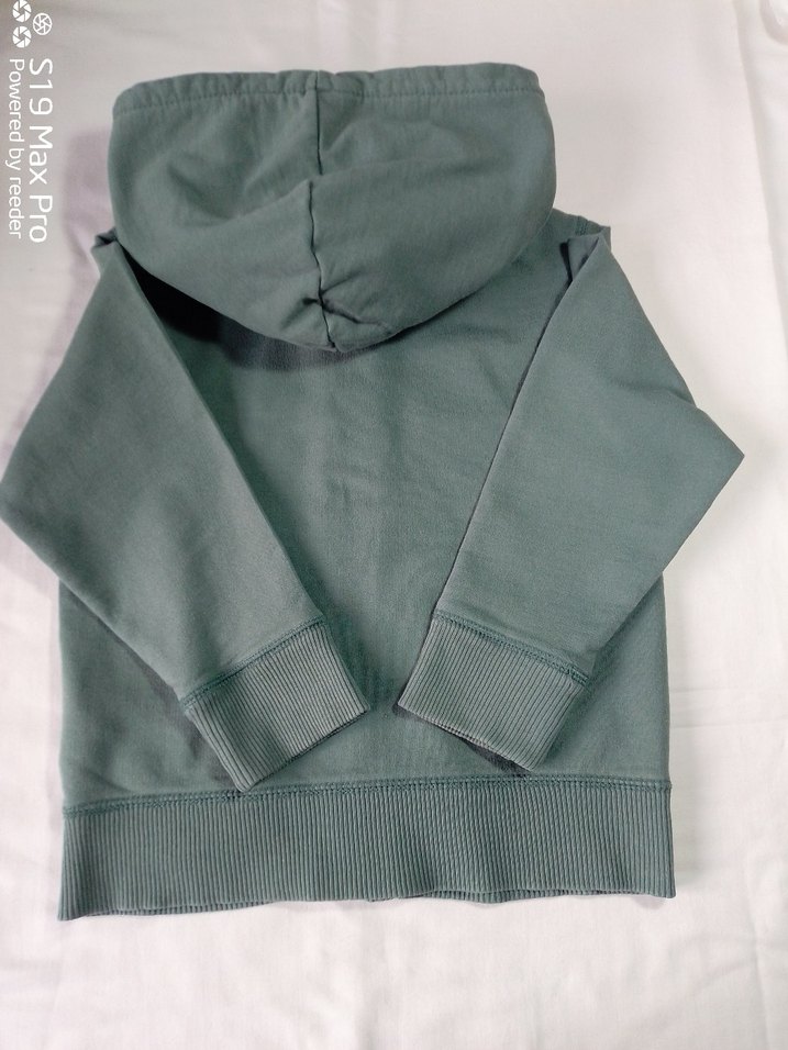 GAP Kapüşonlu Fermuarlı Erkek Çocuk Sweatshirt Haki -5 Yaş - Görsel 3