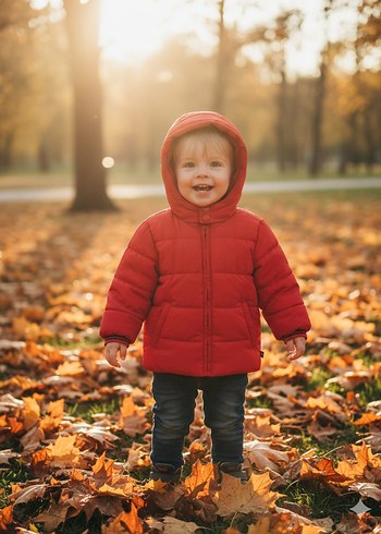 GAP ERKEK ÇOCUK ŞİŞME KIRMIZI MONT 12-18Ay - Görsel 7