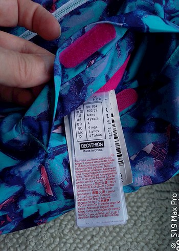 Decathlon wedze reversible kız çocuk kayak montu 4 yaş - Görsel 10