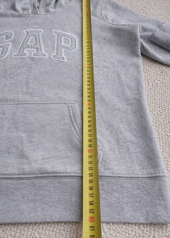 GAP Kadın Gri Hoodie M Beden Çok Temiz - Görsel 4