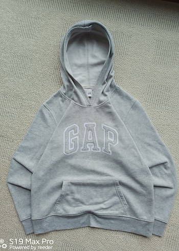 GAP Kadın Gri Hoodie M Beden Çok Temiz - Görsel 2