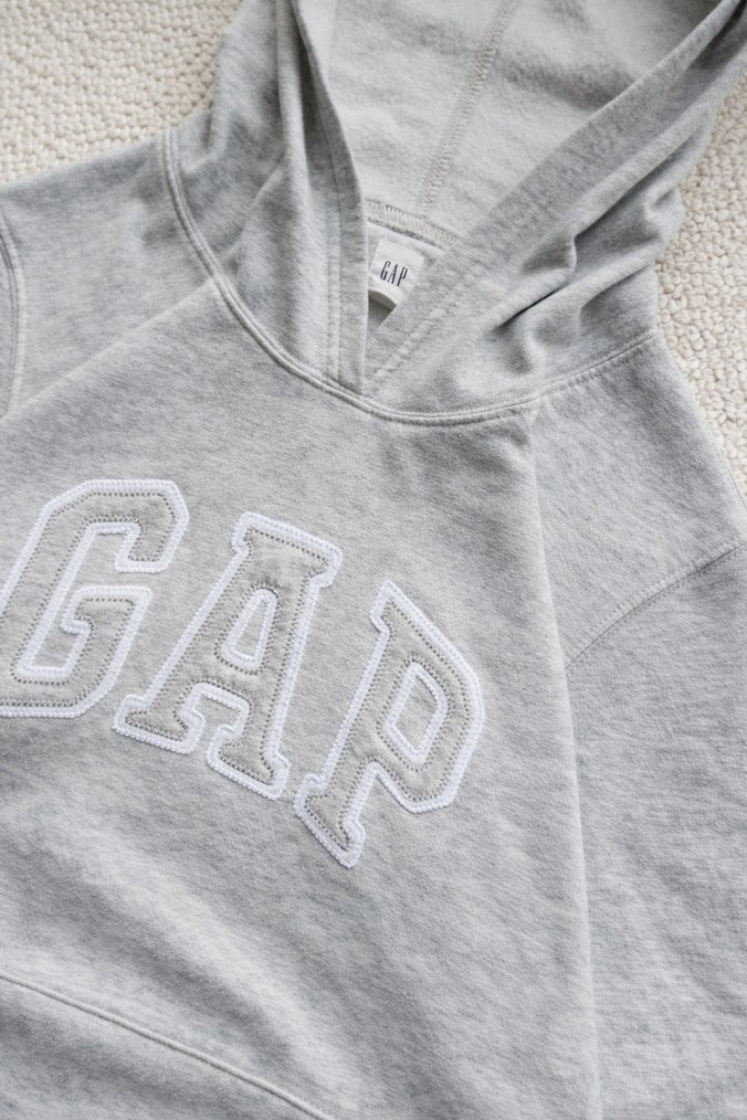 GAP Kadın Gri Hoodie M Beden Çok Temiz - Görsel 3