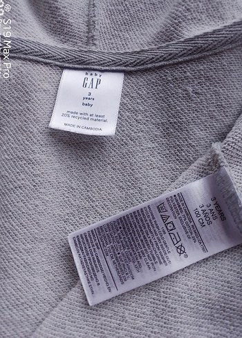 GAP KAPŞONLU SWEATSHİRT ERKEK ÇOCUK 3 YAŞ - Görsel 5