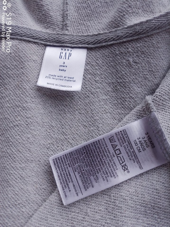 GAP KAPŞONLU SWEATSHİRT ERKEK ÇOCUK 3 YAŞ - Görsel 5